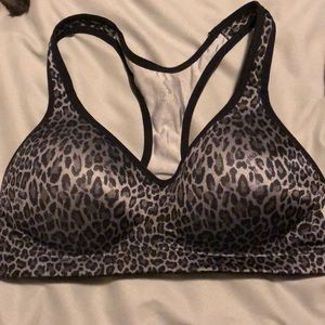 Padded Cheetah Print Sports Bra from PINK